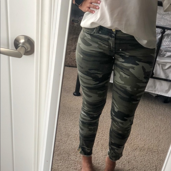 express camouflage pants